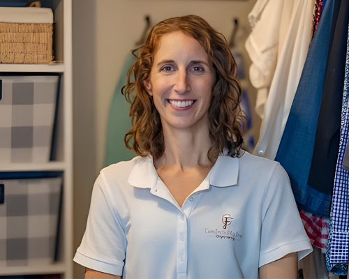 Becca Peterman Owner Comfortably Free Organizing