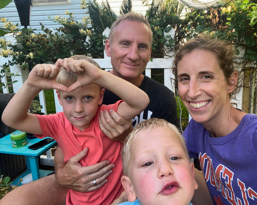 Becca Peterman and Family